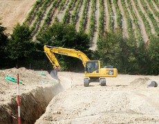 Impianto vigneti. Greve in Chianti